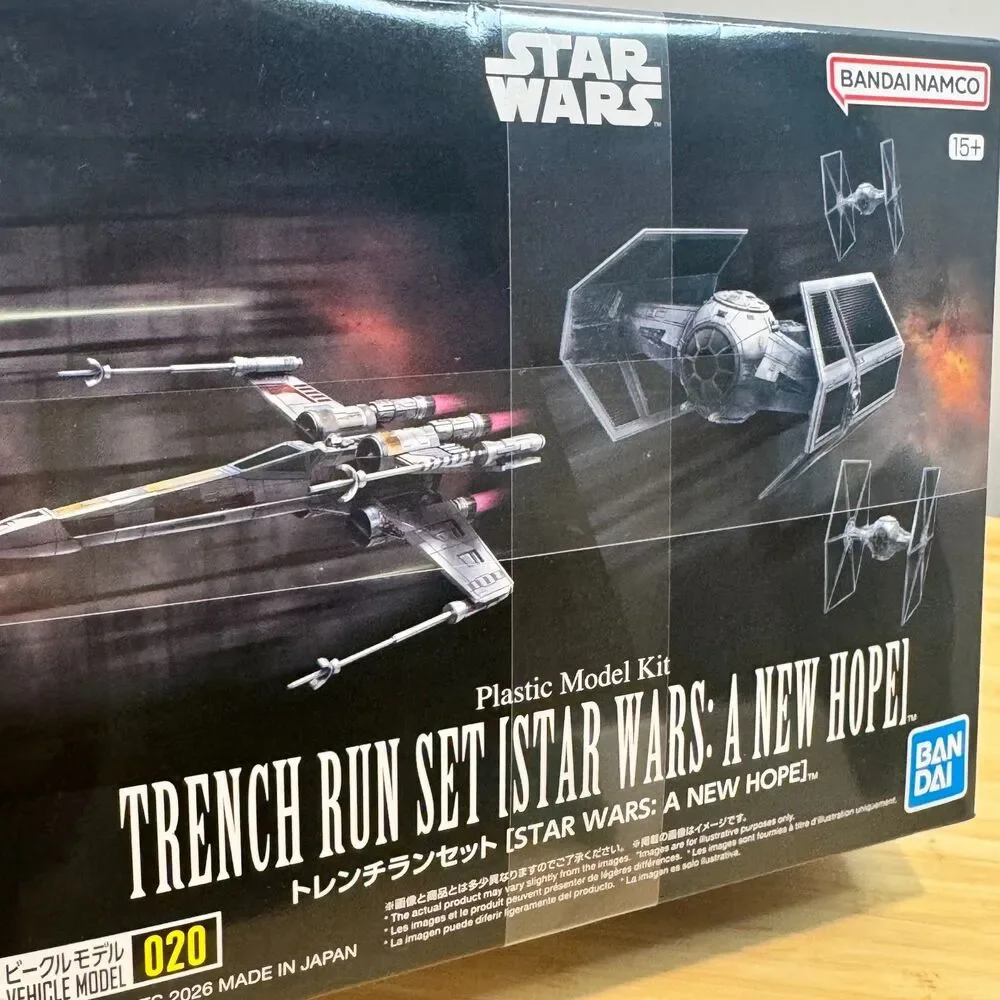 Bandai Star Wars Vehicle Model 020 Trench Run Set A New Hope NEW